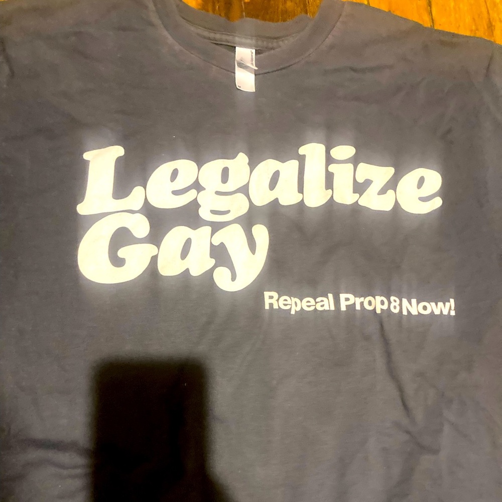 Vintage early 2000s pride American apparel